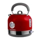 Електрочайник Vintage Cuisine у ретро стилі 1.7 л 2200W Червоний - зображення 4