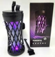 Лампа ловушка для комаров аккумуляторная 5W от USB 2в1 LED светильник ночник и Электрическая ловушка уничтожитель насекомых 15см UKC Mosquito Killer Lamp LY-859 - изображение 2