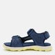 Детские спортивные сандалии для мальчика Jack Wolfskin Taraco Beach Sandal K 4039531_1292 28 (11US) Синие (4064886442039) - изображение 3