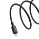 Зарядний кабель Baseus Silky Series Type-C to Lightning 20W 1m Black (P10377700113-00) - изображение 3