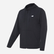 Толстовка на блискавці чоловіча New Balance Stacked Logo MJ41501 L Чорна (197375352480) - зображення 5