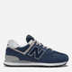 Чоловічі кросівки New Balance 574 ML574EVN 41.5 Темно-сині (195907805985) - зображення 1