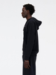 Толстовка на блискавці чоловіча New Balance Stacked Logo MJ41501 2XL Чорна (197375352534) - зображення 3
