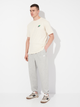 Spodnie dresowe męskie New Balance Small Logo MP41519 2XL Szare (197375356792) - obraz 3