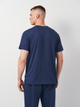 T-shirt męski bawełniany New Balance Stacked Logo MT41502 XL Granatowy (196941811246) - obraz 2