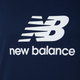 T-shirt męski bawełniany New Balance Stacked Logo MT41502 XL Granatowy (196941811246) - obraz 7