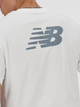 T-shirt męski New Balance Sport Essentials Logo MT41580 L Biały (196941809892) - obraz 4