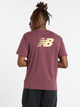 T-shirt męski New Balance Sport Essentials Logo MT41580 2XL Bordowy (197967283031) - obraz 2