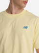 T-shirt męski New Balance Sport Essentials Logo MT41580 S Żółty (197967283062) - obraz 5