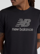 T-shirt męski New Balance Heathertech Logo MT51003 L Czarny (197967259111) - obraz 4