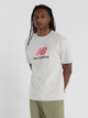 Футболка бавовняна довга чоловіча New Balance Athletics Logo MT51500 L Світло-сіра (197967256356) - зображення 5