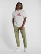 Футболка бавовняна довга чоловіча New Balance Athletics Logo MT51500 2XL Світло-сіра (197967256400) - зображення 3