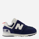 Дитячі шкіряні кросівки для хлопчика New Balance 574 NW574VPN 22.5 Темно-сині (197967795695) - зображення 1
