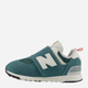 Buty sportowe chłopięce na rzepy New Balance 574 NW574VPG 27.5 Zielone (197967796265) - obraz 3