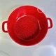 Кастрюля-казан 4.5 л круглая алюминиевая со стеклянной крышкой Top Kitchen, универсальная кастрюля с мраморным покрытием и утолщенным дном для газовой, электрической и индукционной плиты Красная TК52-Red - изображение 3