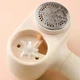 Акумуляторна машинка для стрижки катишок з подвійною головкою Grinder Lint Remover, бездротова подвійна машинка для видалення ковтунців Біла LRM-758-White - зображення 8