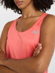 Koszulka sportowa damska bez rękawów New Balance Sport Essentials WT41220 L Jasnoczerwona (197966567514) - obraz 3