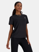 Koszulka sportowa damska New Balance Athletics WT41253 XL Czarna (197375380094) - obraz 1