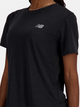 Koszulka sportowa damska New Balance Athletics WT41253 XL Czarna (197375380094) - obraz 4