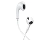 Проводные наушники с микрофоном Baseus Encok H17 Lateral in-ear Wired Earphone jack 3.5 mm (NGCR010002) White - изображение 4