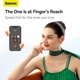 Бездротові Bluetooth навушники Baseus AirNora 2 TWS з активним шумозаглушенням ANC 30h Orange - зображення 11