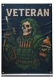 Флаг военный Ветеран Veteran на люверсах - изображение 1