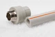 Муфта PPR комбінована Ø25х3/4" ЗР Atla ua - зображення 1