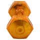 Гантель для фитнеса с покрытием TPU 1 штука Zelart Jelly Urethane Coated Dumbbell TA-2946-15LB (1x6,8кг) (1шт, TPU, оранжевый) - изображение 3