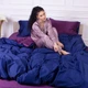 Комплект постельного белья MirSon Сатин Premium Orchid 3220+4052 160х220 (2200001479432) - изображение 2
