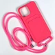 Чехол Wave Colorful Pocket со шнурком для iPhone 16 Pro Max Bright Pink - изображение 1