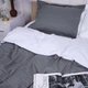 Комплект постельного белья MirSon Satin&nbsp;Stripe 30-0010&nbsp;+ 30-0001&nbsp;Widad 160х220 Полуторный Евро (2200005258279) - изображение 2