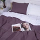 Комплект постельного белья MirSon Satin&nbsp;Stripe 30-0008&nbsp;+ 30-0001&nbsp;Bethseda 160х220 Полуторный Евро (2200005257272) - изображение 1