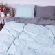 Комплект постільної білизни MirSon Satin Stripe 30-0013 + 30-0010 Windly 160х220 Полуторний Євро (2200005259672) - зображення 3