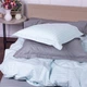 Комплект постільної білизни MirSon Satin Stripe 30-0013 + 30-0010 Windly 160х220 Полуторний Євро (2200005259672) - зображення 5