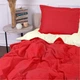 Комплект постельного белья MirSon Satin&nbsp;Stripe 30-0018 + 30-0002&nbsp;Karimi 160х220 Полуторный Евро (2200005263877) - изображение 4