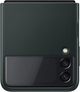 Etui plecki Samsung Leather Cover do Galaxy Flip 3 Green (EF-VF711LGEGWW) - obraz 4