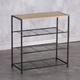 Полиця для взуття ModernHome by Multistore 3 рівні лофт (XJ633063A1) - зображення 10