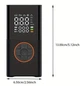 Портативный воздушный компрессор Tire Inflator JG-5641 с цифровым дисплеем (2104618550) - изображение 11