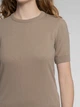 Джемпер трикотажний жіночий бежевий з коротким рукавом Arber Crew-neck WS CL XS бежевий (WB09.01.16.00) - изображение 4