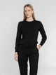 Джемпер жіночий чорний трикотажний Arber Crew-neck WDanx CL1 WTR-1 S чорний (WB10.01.02.00) - изображение 1