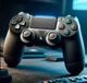Комплект джойстиков + зарядное устройство для устройств PS4 V2 черный (2104618557) - изображение 5