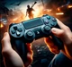 Комплект джойстиков + зарядное устройство для устройств PS4 V2 черный (2104618557) - изображение 8