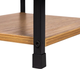 Стелаж ModernHome by Multistore дерев'яний 2 полиці лофт (CWJ302448 WILD OAK) - зображення 6