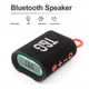 Портативная Bluetooth 5.3 с подсветкой колонка T&G 396 5 Вт радио Черная - изображение 2