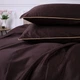 Комплект постельного белья Mirson Полуторный Евро 160х220 см 0211 Cacao Corner Сатин (2200008712501) - изображение 4