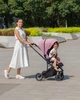 Прогулянкова коляска CARRELLO Alfa CRL-5508 BF Rouge Pink - зображення 3
