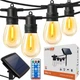 Солнечная гирлянда SuperLED Soli 10м - 10 LED лампочек, теплый свет, водозащита IP65, пульт, зарядка USB, 5168 - изображение 2