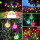 Подвесная солнечная лампа SuperLED RGB Шар Стеклянная LED Гирлянда для сада, 5277 - изображение 3