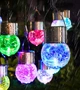 Подвесная солнечная лампа SuperLED RGB Шар Стеклянная LED Гирлянда для сада, 5277 - изображение 8