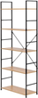 Стелаж ModernHome by Multistore дерев'яний 5 полиць лофт (CWJ6024144LG WILD OA) - зображення 3